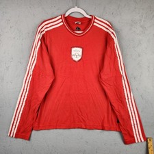 Vintage FIFA World Cup Germany 2006 Shirt Mens XL Red Graphic Soccer Adidas Koln