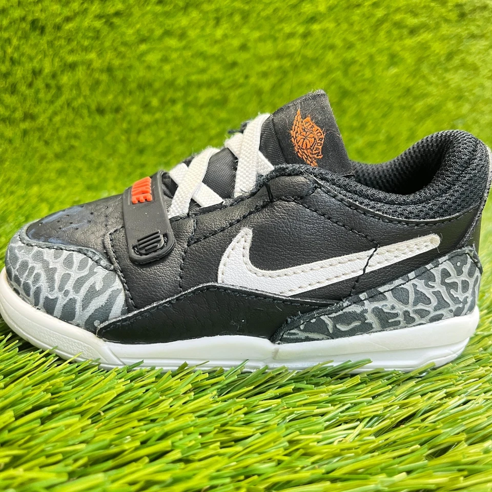 Nike Air Jordan Legacy 312 Low Toddler Size 7C Black Athletic Shoes Sneakers - Image 3 of 4