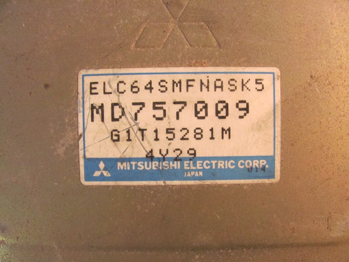 94-95 MITSUBISHI GALANT TCM TCU TRANS CONTROL MODULE MD757009 | eBay