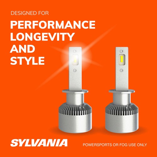 Sylvania H1 LED Powersport Headlight Bulbs for Off-Road Use or Fog Lights - 2PC - Picture 8 of 9