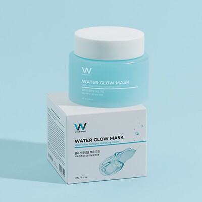 WONJIN EFFECT Water Glow Collagen Hydrating Cream 3.38oz/100ml  Renewal K-Beauty