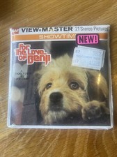 Vintage View-Master FOR THE LOVE OF BENJI Dog Movie Reel Set 1977 Sealed