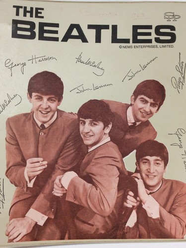The Beatles Are Here! SPP 3 Ring Binder Cigarette Early 1964 Issue Ringbinder - Picture 12 of 12