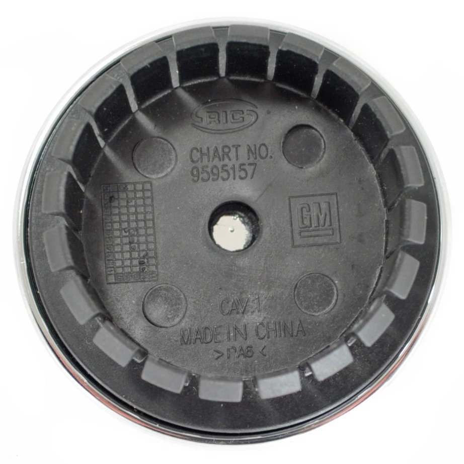 Tampa central cromada 37288 N94 N77 P31 Buick lacrosse Regal Lucerna 9595157 9594955 - Imagem 2 de 3