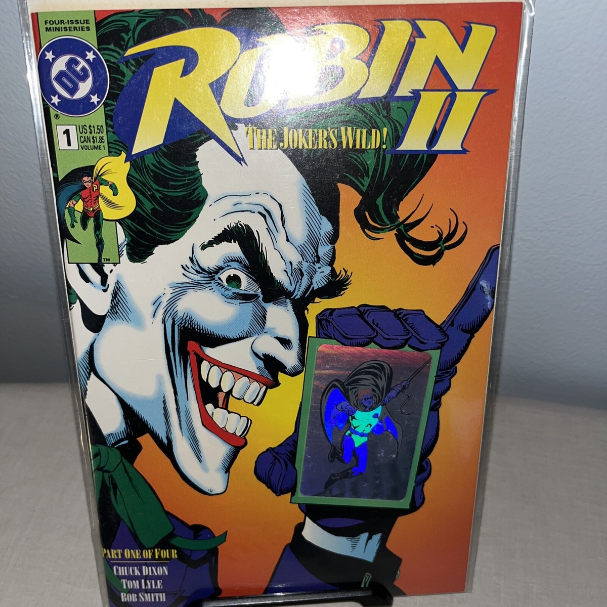 Robin II: The Joker's Wild! #1 Of 4 Joker Close Up. 1991 DC Comics