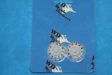 Pair of Gibson Style Speed Knobs in White by WD, KW110