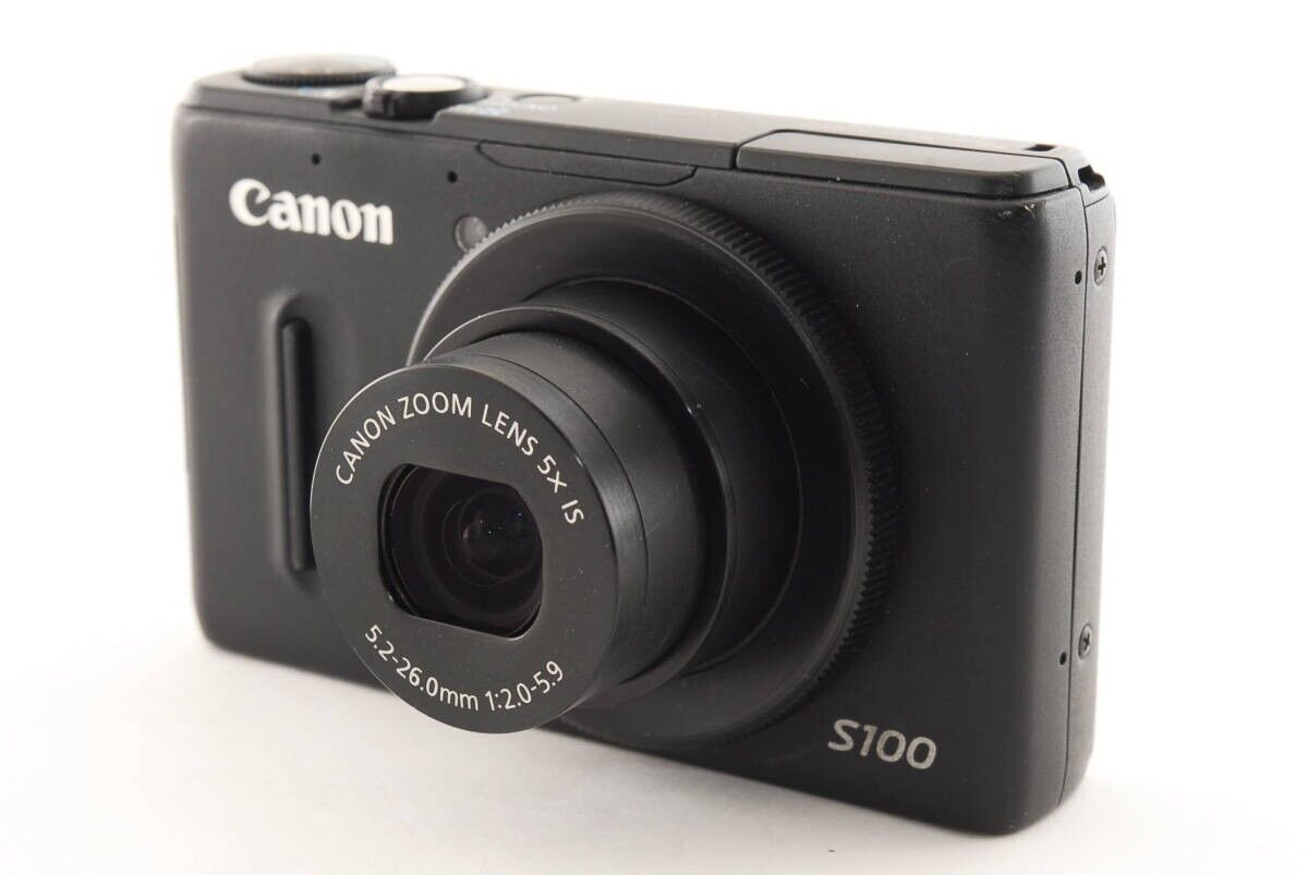 Canon Digital Camera PowerShot S100 12.1 Megapixels 5x Optical Zoom