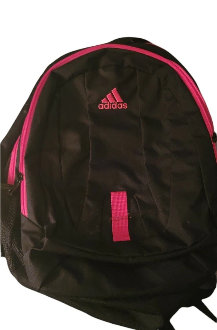 dark pink adidas backpack