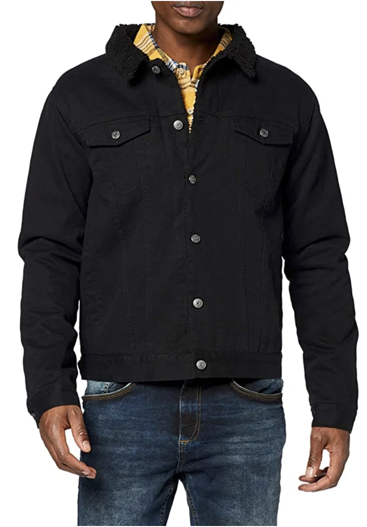 Mink denim best sale jacket