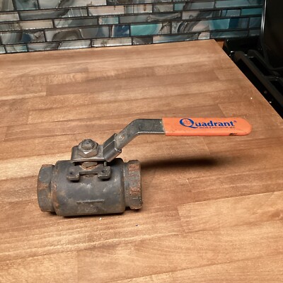 Quadrant Valve 1'' WACE WCB ASME B16.34 API 608 Quarter Turn Steel Ball - 3000psi