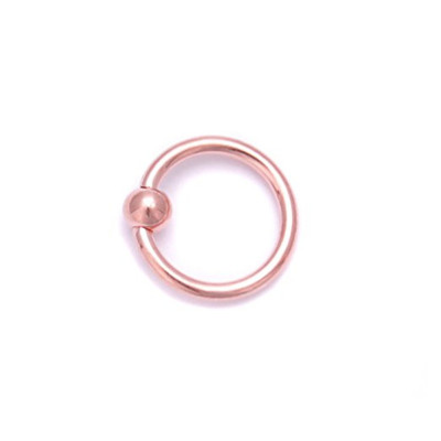 10-Piece 16G CBR Captive Bead Ring Set - 316L Surgical Steel For Septum, Lip, Ear, Nipple