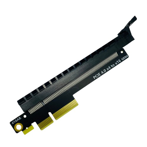 New PCIe 4.0 X4 /X8 to X16 Riser Card Converter/X16PCI-E Gen 4 Extension Adapter - Picture 13 of 14
