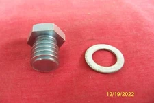 1969-74 TRIUMPH TIMING PLUG 21-1872 W/ALUM. WASHER 70-8896  BY LF HARRIS