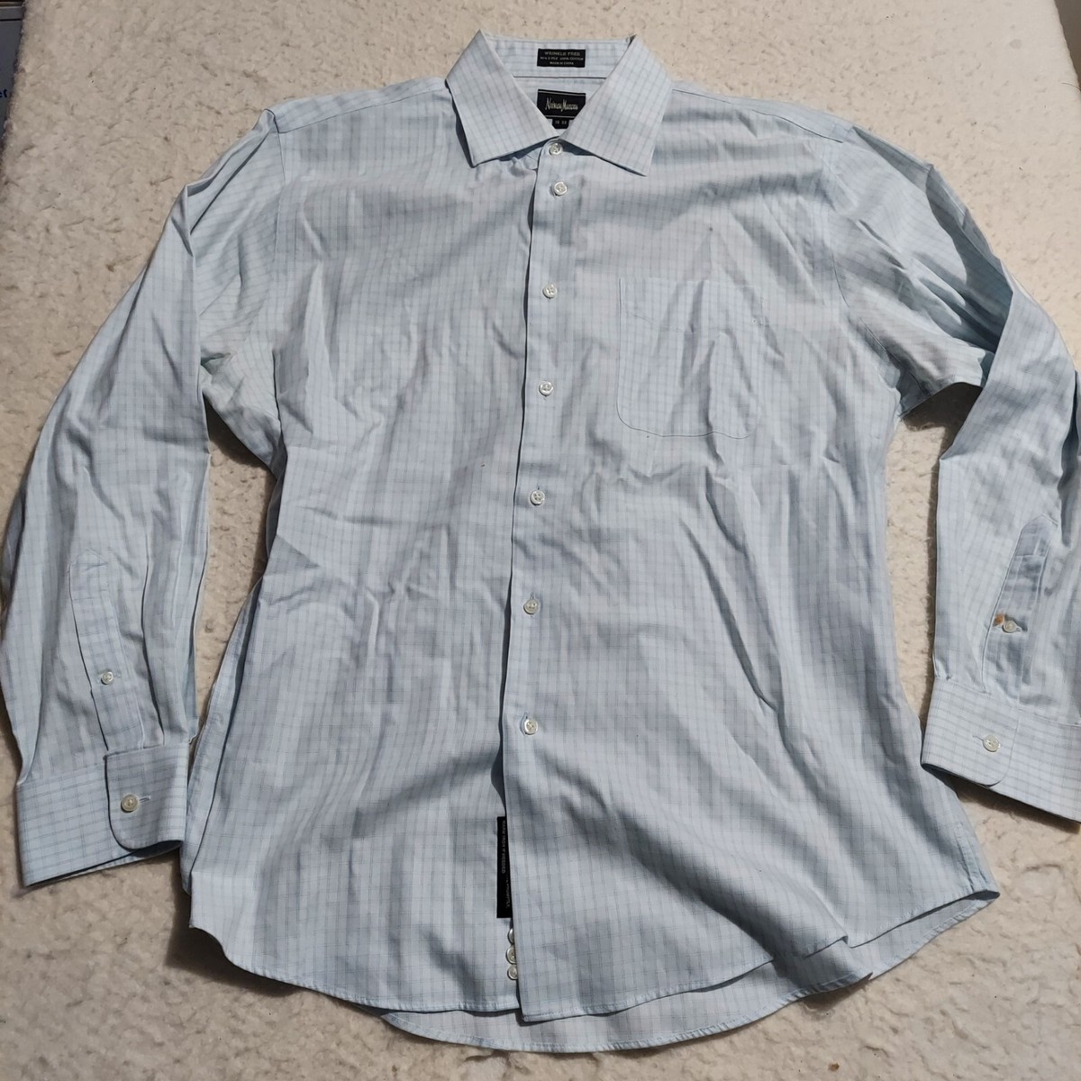 neiman marcus dress shirts Amiri Men's Velvet Stripe Dress Shirt