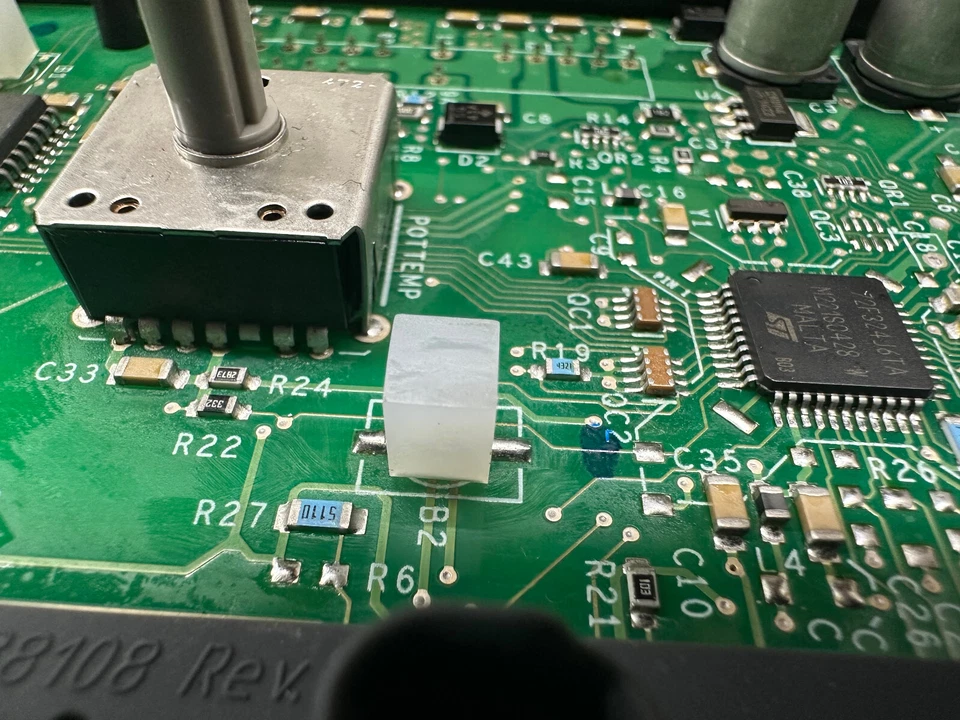 Jeep Grand Cherokee Commander 2005-2010 verde climatización LED kit de actualización Foto 2 de 4