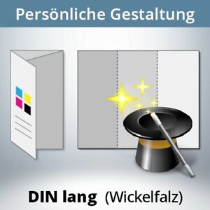 Flyer Folder Gestalten Din Lang 6 Seitig Wickelfalz Praktisch Und Informativ Ebay