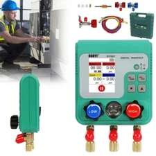 0-6000Kpa Refrigeration Pressure Gauge Digital Manifold Gauge Air-Conditioning