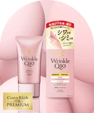 Kose Cosmeport CoenRich The Premium Wrinkle Q10 White Hand Cream 60g