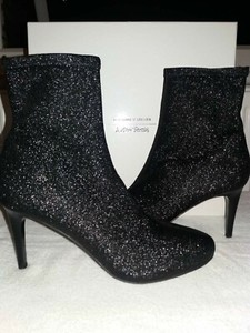sparkly boots black