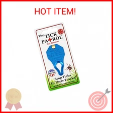The Tick Patrol Tick Remover - for People & Pets - Stop Ticks in Their Tracks! (