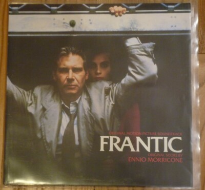 LP OST - FRANTIC - ENNIO MORRICONE - 1988 - POLANSKI - HARRISON FORD - 