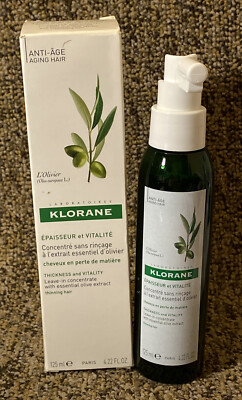 Klorane Olive Extract Thickness and Vitality Leave-in Concentrate Spray 4.22oz 
