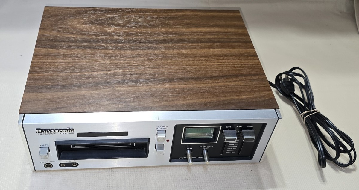 Panasonic RS-805US 8-Track Tape Recorder for sale online | eBay