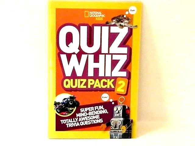 QUIZ WHIZ, SUPER MIND-BENDERS, NATIONAL GEOGRAPHIC Kids Books,24 PG #2&3 - Image 2 of 4