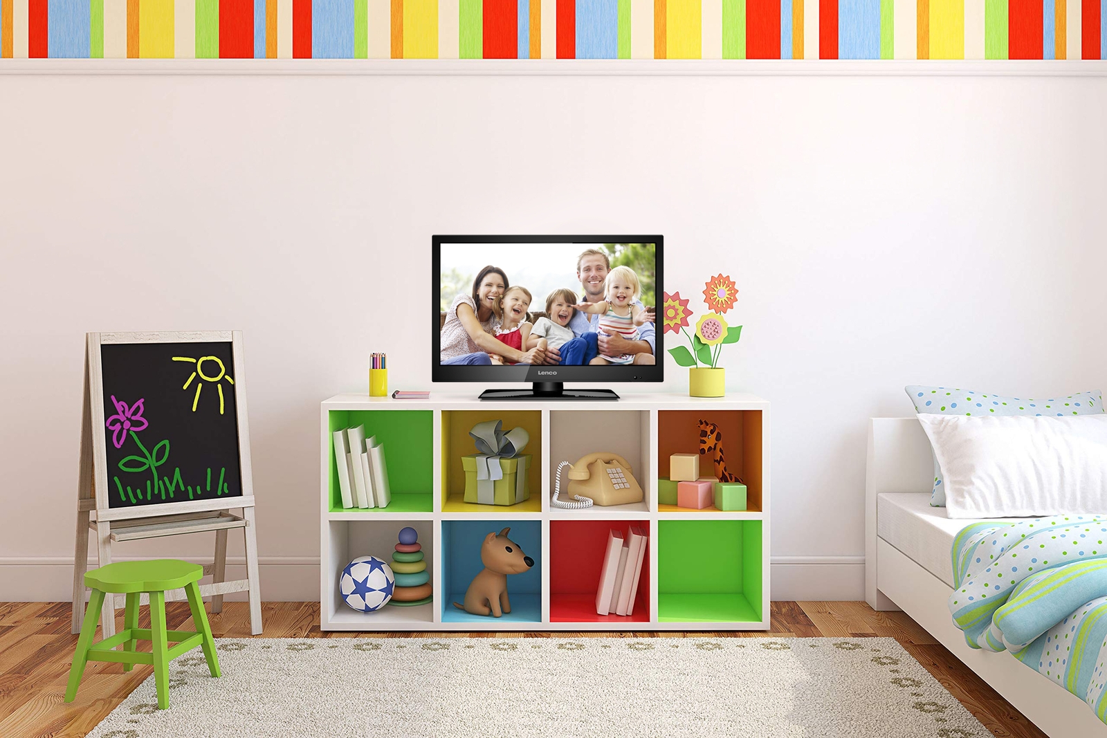 Thumbnail - Lenco Dvl-1962bk - 19 Zoll (47cm) Hd-led Fernseher Mit Integriertem