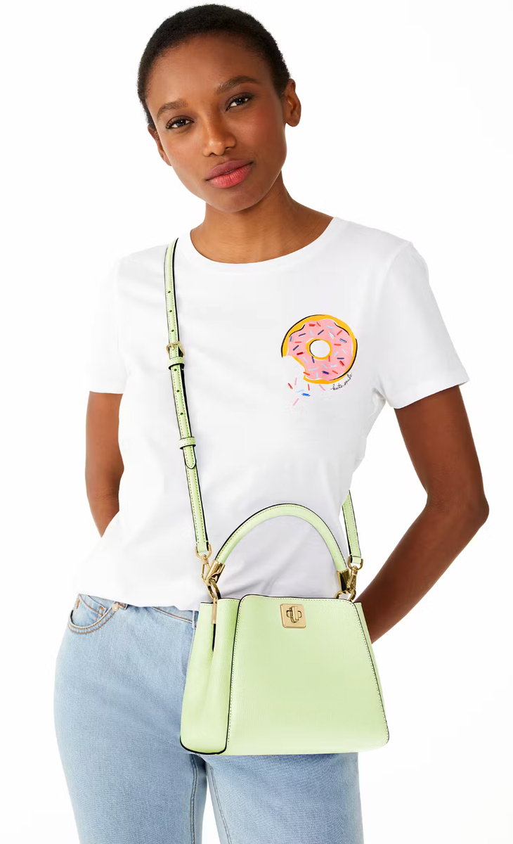 New Kate Spade Phoebe Small Top Handle Satchel Matcha Latte