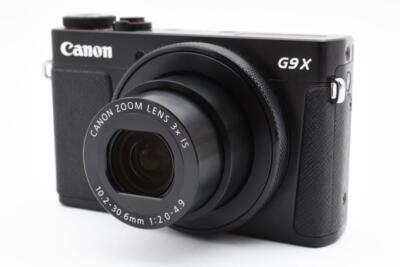 Canon PowerShot G9 X Mark II 20.1MP Digital Camera - Black for