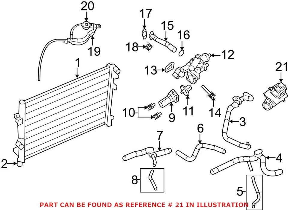 Resistencia de ventilador de refrigeración de motor Mopar original OEM para Dodge Journey 68054677AA Foto 2 de 2