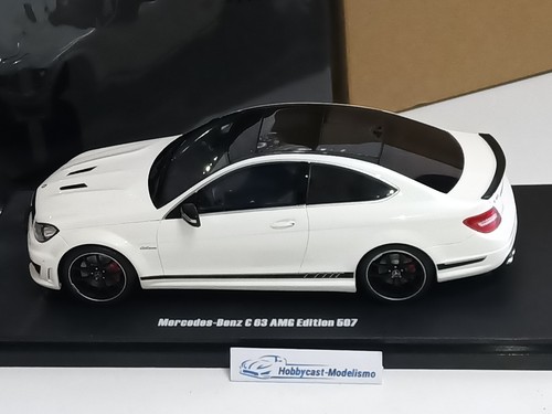 MERCEDES BENZ C63 AMG C204 EDITIÓN 507 2014 BLANCO GT SPIRIT GT899 1:18 LIMITED - Imagen 11 de 14