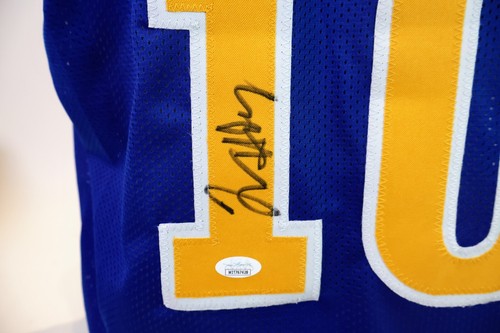 Tim Hardaway Autographed Custom Golden State Warriors Jersey JSA COA - Picture 2 of 2
