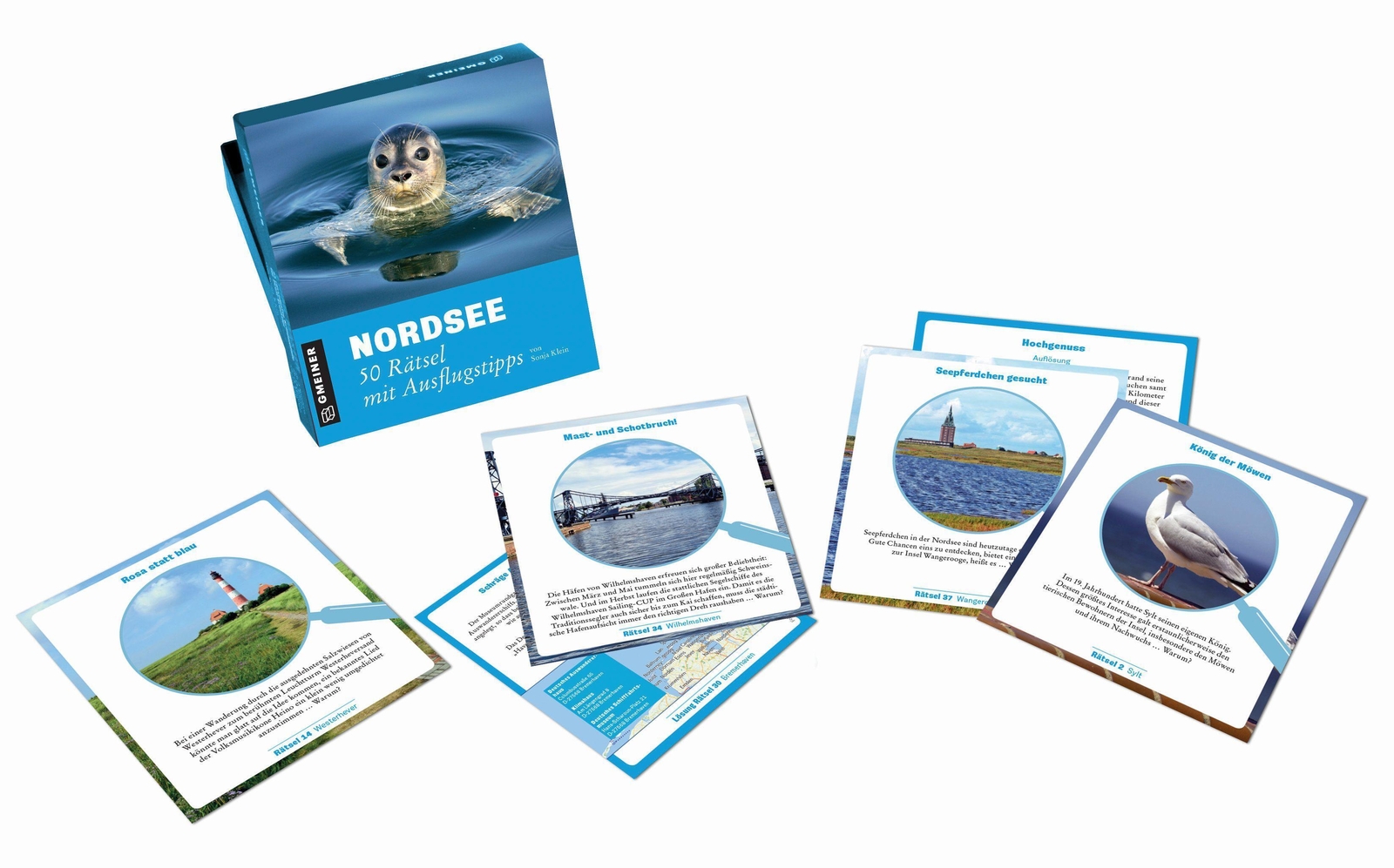 Thumbnail - Nordsee - 50 Rätsel Mit Ausflugstipps Sonja Klein Taschenbuch Deutsch