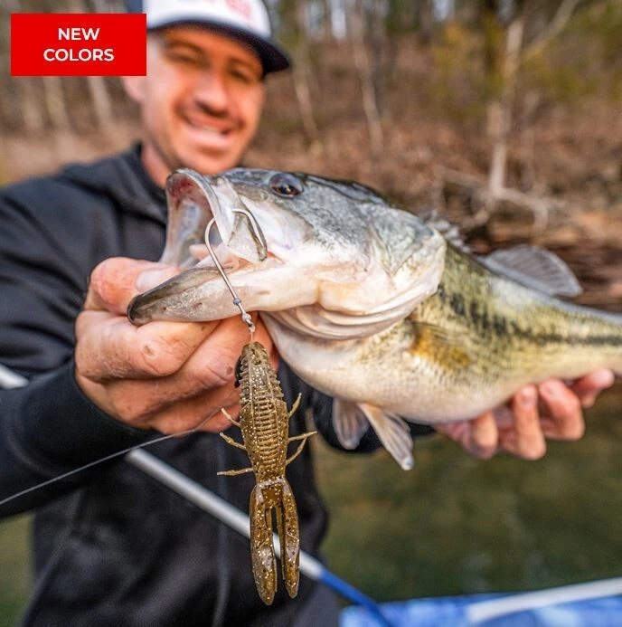 Crush City Bronco Bug 4" Tilapia Magic - 6只装 — 第 3/4 张图片