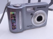 Samsung Digimax D53 5.0 MP Digital Camera Silver - TESTED working 100