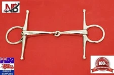 Full Cheek Joint Link Horse Bit Snaffle Mouth Bit 5"