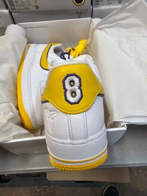 Nike Air Force 1 Low Retro QS Kobe Bryant Lakers Home | eBay