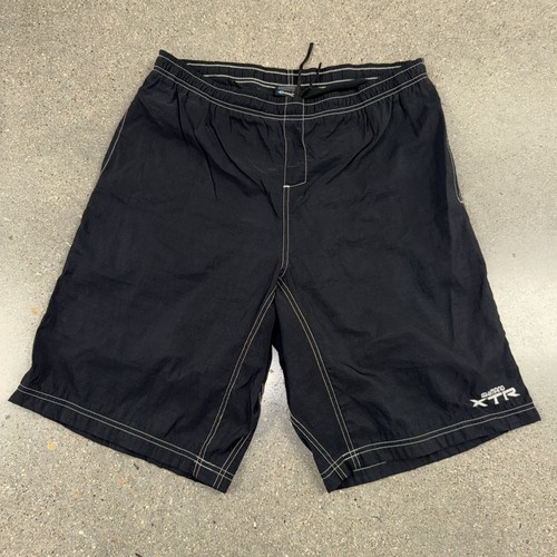 Shimano XTR Radhose 2XL schwarz Authentic Gear SUPPLEX USA Herren gefüttert MTB