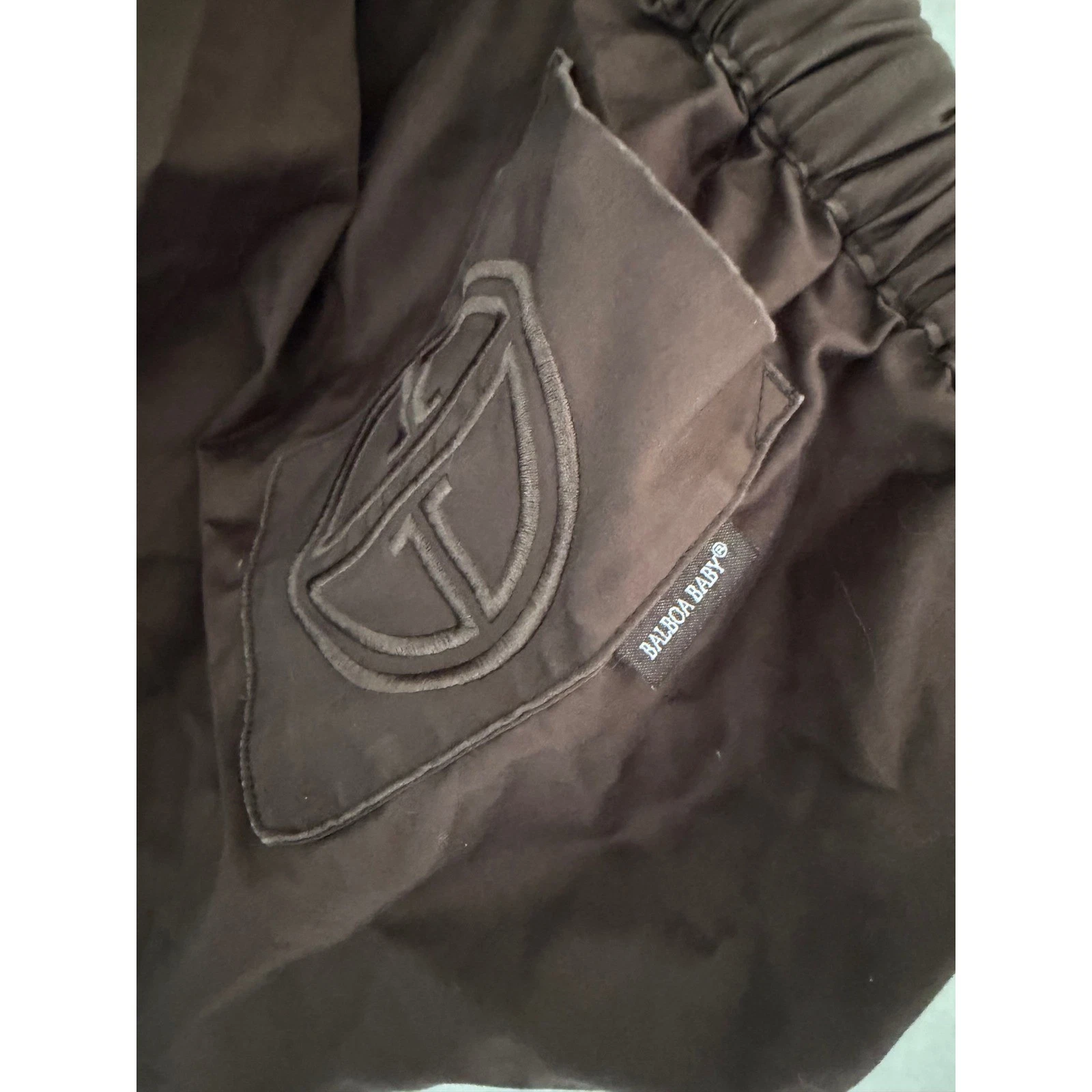 Balboa Baby Adjustable Sling Baby Carrier Chocolate Brown Cotton Blend RN124701