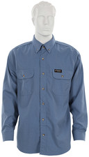 SBS1006 - MCR Safety - Summit Breeze  Flame Resistant FR Shirt - XL Blue
