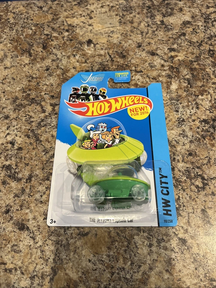 Nuevo Hot Wheels 2014 The Jetsons Capsule Car 1:64 Diecast Car Tooned II Foto 2 de 4