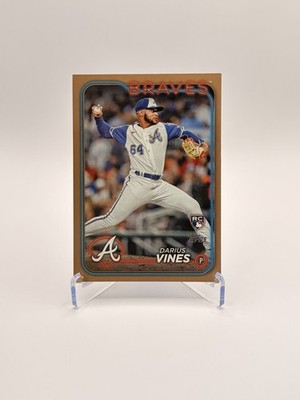 2024 Topps Series 2 Darius Vines #493 Gold /2024 RC