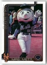 2025 Topps Series 1 - Mrs. Met Mascot #m-13