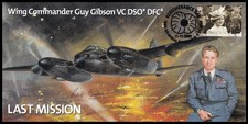 Flt.Lt LES BULMER Signed Guy Gibson VC Last Mission 617 Squadron RAF Cover
