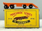 Matchbox Lesney#16B Atlantic Trailer,regular wheels, boxed original