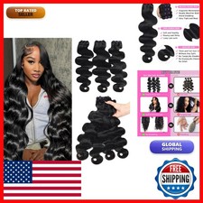Beauty Queen 16A Body Wave Bundles Human Hair 22, 20, 18 Inch 100 