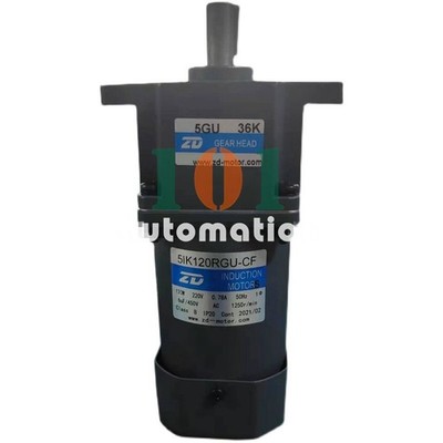 1PCS New 120W 220V Gear motor 5IK120RGU-CF/5GU20K/25K/30K/36K/40K/50K/60K/75K