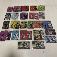 JoJo's Bizarre Adventure Wafer Cards Set Part 5 37 Pieces Colorful